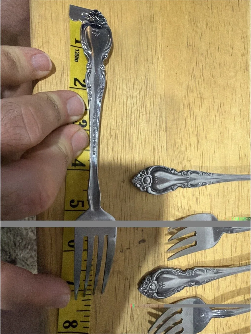 Oneida Northland Silver MALMAISON Old South Stainless Silverware Flatware Forks